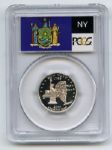 2001 S 25C Silver New York Quarter PCGS PR70DCAM