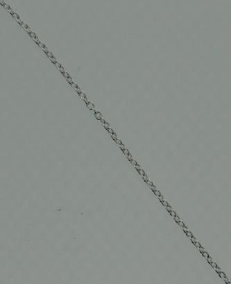 .925 Sterling Silver Cable .9 mm Chain 18 Italy