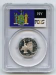 2001 S 25C Silver New York Quarter PCGS PR69DCAM