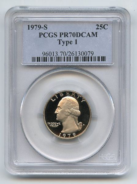 1979 S 25C Washington Quarter Proof PCGS PR70DCAM