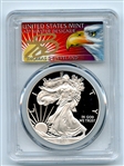2013 W $1 Proof American Silver Eagle 1oz PCGS PR69DCAM Thomas Cleveland Eagle