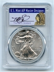 2012 $1 American Silver Eagle Dollar 1oz PCGS MS70 Thomas Cleveland Native