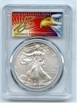 2013 (S) $1 American Silver Eagle Dollar 1oz PCGS MS70 Thomas Cleveland Eagle