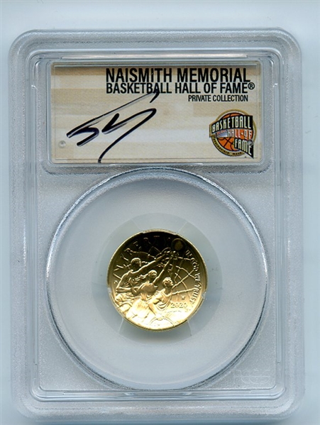 2020 W $5 Basketball Hall Fame Gold Commemorative PCGS MS70 FS Shaquille O'Neal