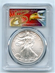 2008 $1 American Silver Eagle 1oz Dollar PCGS MS70 Thomas Cleveland Eagle