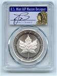 2019 $5 Silver Maple Leaf Modified Pride of 2 Nations PCGS PR70 Cleveland Native
