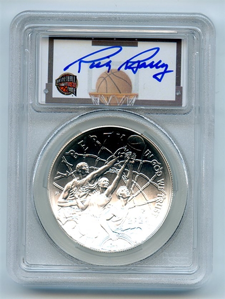 2020 P $1 Basketball Hall of Fame Silver Commemorative PCGS MS70 FS Rick Barry