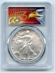 2005 $1 American Silver Eagle Dollar 1oz PCGS MS70 Thomas Cleveland Eagle