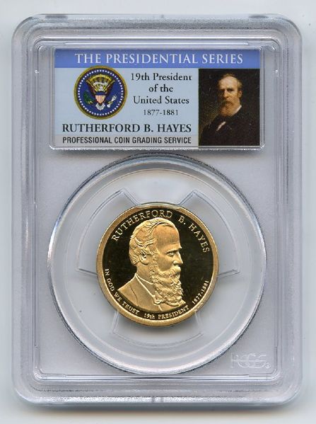 2011 S $1 Rutherford B Hayes Dollar PCGS PR69DCAM