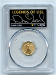 2022 $5 American Gold Eagle 1/10 oz PCGS PSA MS70 Legends of Life Dan Issel