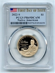 2022 S $1 Sacagawea Dollar PCGS PR69DCAM First Day of Issue
