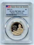 2022 S $1 Sacagawea Dollar PCGS PR70DCAM First Day of Issue