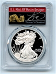 2011 W $1 Proof American Silver Eagle 1oz PCGS PR70DCAM Thomas Cleveland Arrows
