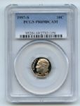 1997 S 10C Roosevelt Dime Proof PCGS PR69DCAM