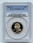 1997 S 25C Washington Quarter Proof PCGS PR69DCAM