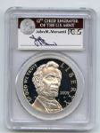 2009 P $1 Abraham Lincoln Silver Commemorative Dollar PCGS PR69DCAM Mercanti