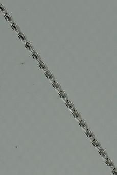 .925 Sterling Silver Diamond Cut Wheat 1.5mm Chain 18