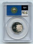 2000 S 25C Silver New Hampshire Quarter PCGS PR69DCAM