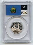 2001 S 25C Silver Vermont Quarter PCGS PR69DCAM