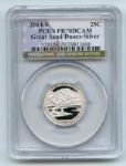 2014 S 25C Silver Great Sand Dunes Quarter PCGS PR70DCAM