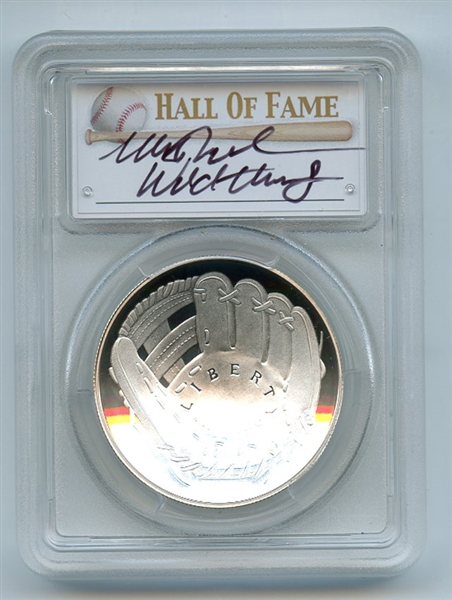 2014 P $1 Silver Baseball HOF Commemorative Mitch Williams PCGS PR70DCAM