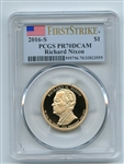 2016 S $1 Richard Nixon Dollar PCGS PR70DCAM First Strike