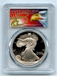 1990 S $1 Proof American Silver Eagle 1oz PCGS PR69DCAM Thomas Cleveland Eagle