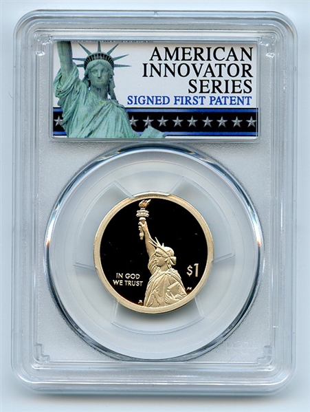 2018 S $1 American Innovation Dollar PCGS PR70DCAM First Strike Exclusive Label