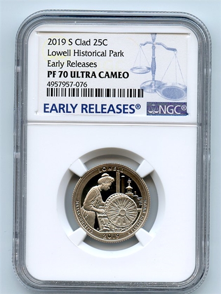 2019 S 25C Clad Frank Church River Quarter NGC PF70UCAM Early Releases