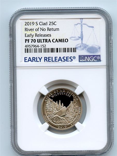 2019 S 25C Clad Lowell Quarter NGC PF70UCAM Early Releases