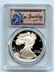 1986 S $1 Proof American Silver Eagle 1oz PCGS PR69DCAM Leonard Buckley