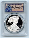 2020 W $1 Proof American Silver Eagle 1oz PCGS PR70DCAM Leonard Buckley