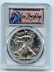 2016 (S) $1 American Silver Eagle 1oz PCGS MS70 Leonard Buckely