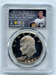 1971 S $1 Silver Ike Eisenhower Dollar Proof PCGS PR70DCAM Fred Haise