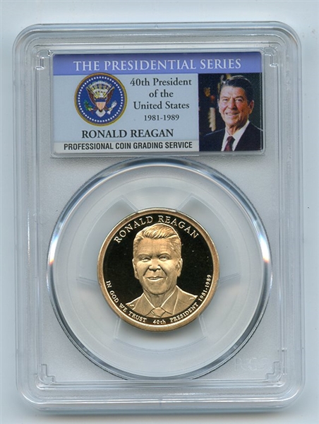 2016 S $1 Ronald Reagan Dollar PCGS PR70DCAM