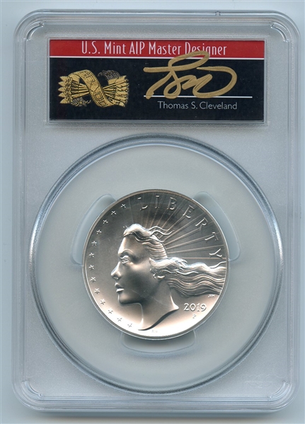 2019 P Silver American Liberty High Relief Medal 2.5oz PCGS SP70 Cleveland Arrows