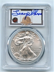 2019 $1 American Silver Eagle 1oz Dollar PCGS MS70 First Strike Lenny Wilkens