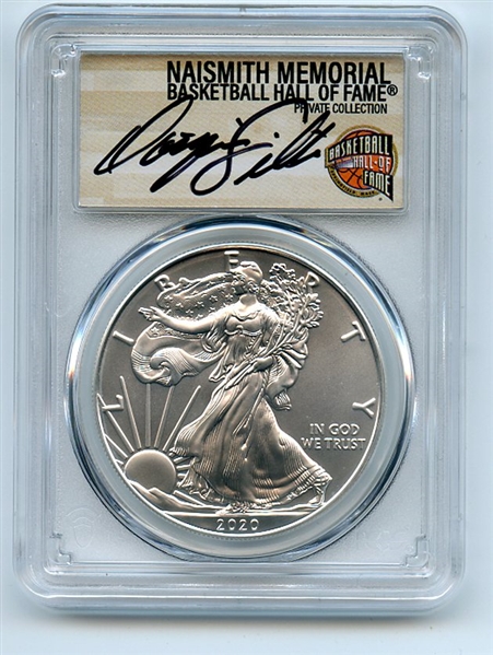 2020 (P) $1 Silver Eagle Emergency Issue PCGS MS70 Dominique Wilkins