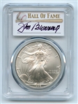 1996 $1 American Silver Eagle Dollar 1oz PCGS MS70 Jim Bunning