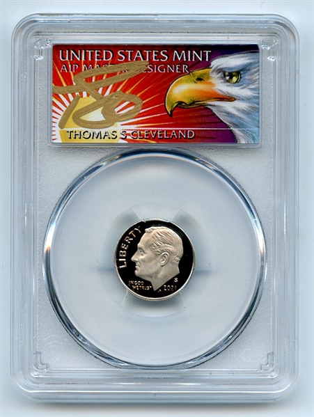 2021 S 10C Clad Roosevelt Dime PCGS PR70DCAM First Strike Cleveland Eagle