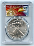 2021 $1 Silver Eagle 1oz Dollar Type 2 PCGS MS70 First Strike Cleveland Eagle
