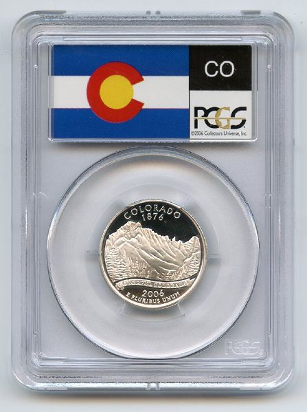 2006 S 25C Silver Colorado Quarter PCGS PR69DCAM