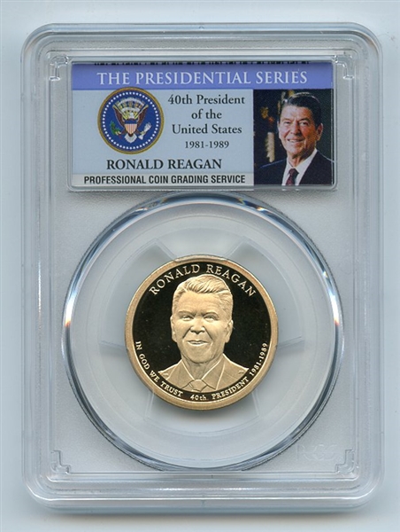 2016 S $1 Ronald Reagan Dollar PCGS PR69DCAM