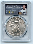2019 $1 American Silver Eagle 1oz PCGS MS70 Fred Haise