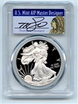 2019 W $1 Proof American Silver Eagle PCGS PR70DCAM Cleveland Native