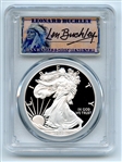 2020 W $1 Proof American Silver Eagle PCGS PR69DCAM Leonard Buckley