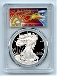 2020 W $1 American Silver Eagle Congratulations PCGS PR69DCAM Cleveland Eagle