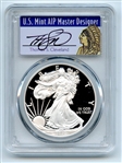 2020 W $1 Proof American Silver Eagle PCGS PR70DCAM Cleveland Native