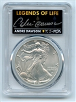 2021 $1 American Silver Eagle Type 2 PCGS PSA MS70 Legends of Life Andre Dawson