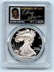 2023 W $1 Proof Silver Eagle PCGS PR70DCAM AR Legends of Life Elvin Hayes
